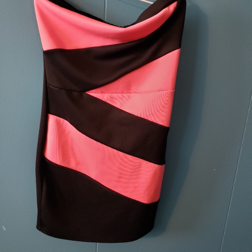 Hot Ladies Night Strapless Bodycon Mini Dress